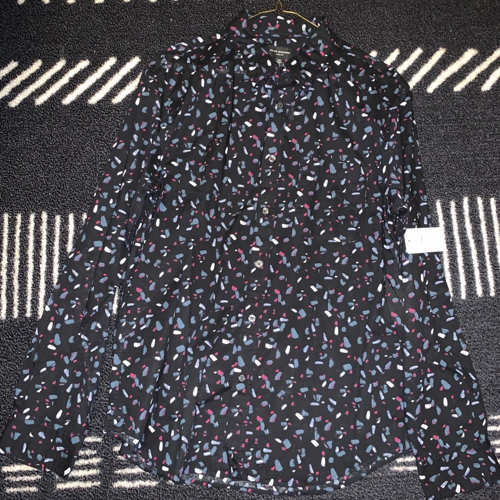 Club Monaco Slim Fit Button Down NWT Large